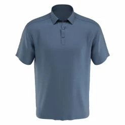 Callaway Cooling Micro Hex Polo -Golf Clubs Shop callaway cooling micro hex polo blue horizon 01 38723.1654718879