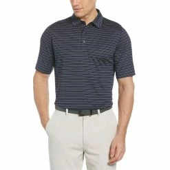Callaway Fine Line Ventilated Stripe Polo -Golf Clubs Shop callaway fine line ventilated stripe polo peacoat 01 38722.1679518314