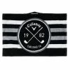 Callaway 2022 Golf Cart Towel -Golf Clubs Shop callaway golf 2022 cart towel 5920000 black charcoal white