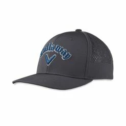 Callaway Riviera Fitted Hat 35 Callaway Riviera Fitted Hat -Golf Clubs Shop callaway riviera fitted hat charcoal blue 01 45203.1642694527