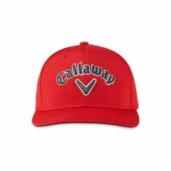 Callaway Riviera Fitted Hat 54 Callaway Riviera Fitted Hat -Golf Clubs Shop callaway riviera fitted hat red charcoal 05 52427.1642694597