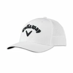 Callaway Riviera Fitted Hat 55 Callaway Riviera Fitted Hat -Golf Clubs Shop callaway riviera fitted hat white black 01 55572.1642694616