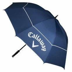 Callaway Shield 64" Double Canopy Golf Umbrella -Golf Clubs Shop callaway shield 64 golf umbrella navy white 2022