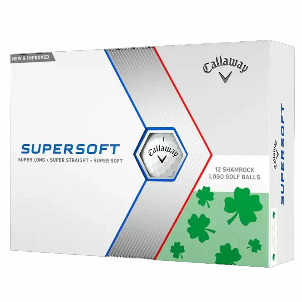 Callaway Supersoft 2023 Shamrock Golf Balls 1 Callaway Supersoft 2023 Shamrock Golf Balls