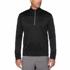 Callaway Swing Tech Waffle 1/4 Zip -Golf Clubs Shop callaway swing tech waffle 1 4 zip caviar 01 13238.1659043163