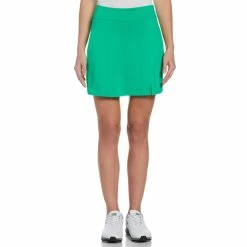 Callaway Women's Solid TrueSculpt Skort - 17 Inch -Golf Clubs Shop callaway womens solid truesculpt skort 17 inch bright green 01 29736.1654791779
