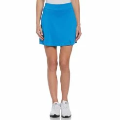 Callaway Women's Solid TrueSculpt Skort - 17 Inch -Golf Clubs Shop callaway womens solid truesculpt skort 17 inch ibiza blue 01 53865.1654791778