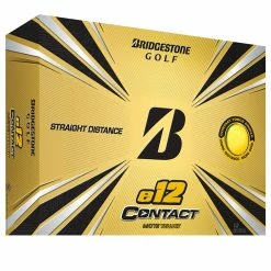 Bridgestone E12 Contact Yellow Golf Balls