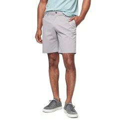 Faherty Movement Chino Shorts - 9 Inch -Golf Clubs Shop faherty movement chino shorts 9 inch fossil 01 73515.1676576677
