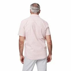 Faherty Stretch Playa Shirt -Golf Clubs Shop faherty stretch playa shirt rose fishscale 02 41960.1676593191