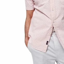 Faherty Stretch Playa Shirt -Golf Clubs Shop faherty stretch playa shirt rose fishscale 03 34542.1676591102