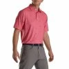 FootJoy Cactus Print Lisle Self Collar Polo -Golf Clubs Shop footjoy cactus print lisle self collar polo watermelon 01 98291.1673902036