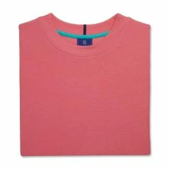 FootJoy Crewneck Pullover -Golf Clubs Shop footjoy crewneck pullover watermelon 04 76197.1673901410