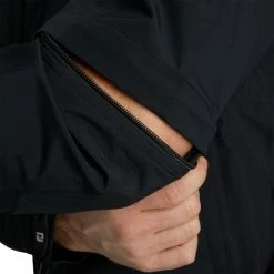 FootJoy FJ HydroLite Rain Jacket Zip-Off Sleeves 7 FootJoy FJ HydroLite Rain Jacket Zip-Off Sleeves -Golf Clubs Shop footjoy fj hydrolite rain jacket zip off sleeves black 04 10133.1632931061