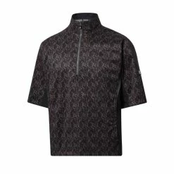 FootJoy FJ Hydrolite Short Sleeve Rain Shirt -Golf Clubs Shop footjoy fj hydrolite short sleeve rain shirt black marble print 01 16896.1676494361
