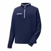 FootJoy Fleece 1/4 Zip With Contrast Trim 20 FootJoy Fleece 1/4 Zip With Contrast Trim -Golf Clubs Shop footjoy fleece 1 4 zip with contrast trim navy white 01 53974.1632772100