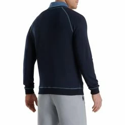 FootJoy French Terry Crewneck 25 FootJoy French Terry Crewneck -Golf Clubs Shop footjoy french terry crewneck navy 02 70548.1673901407