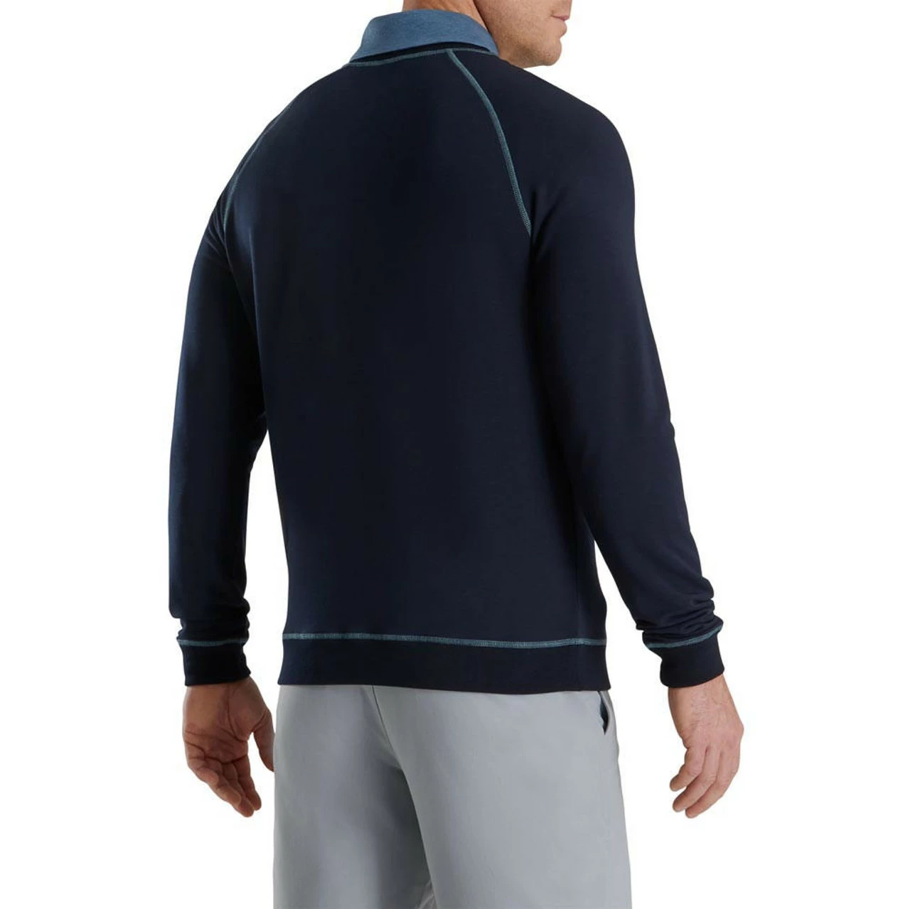 FootJoy French Terry Crewneck 10 FootJoy French Terry Crewneck - Image 10