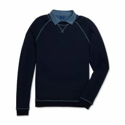 FootJoy French Terry Crewneck 27 FootJoy French Terry Crewneck -Golf Clubs Shop footjoy french terry crewneck navy 04 46401.1673904993