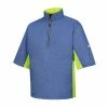 FootJoy Hydrolite Short Sleeve Rain Shirt - Previous Season Style -Golf Clubs Shop footjoy hydrolite short sleeve rain shirt previous season style royal check lime 01 47533.1632930641