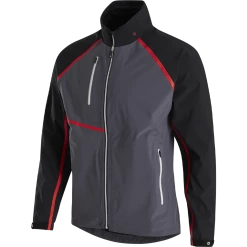FootJoy HydroTour Rain Jacket 18 FootJoy HydroTour Rain Jacket -Golf Clubs Shop footjoy hydrotour rain jacket black charcoal red 01 84101.1646061159