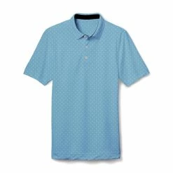 FootJoy Junior Golf Print Polo -Golf Clubs Shop footjoy junior golf print polo light blue 01 77994.1676587156