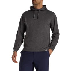 FootJoy Lightweight Hoodie -Golf Clubs Shop footjoy lightweight hoodie heather charcoal 02 31842.1632772274