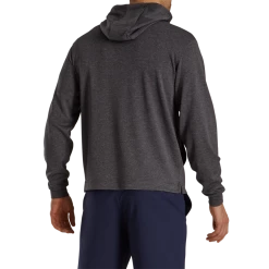 FootJoy Lightweight Hoodie -Golf Clubs Shop footjoy lightweight hoodie heather charcoal 03 72535.1632772274