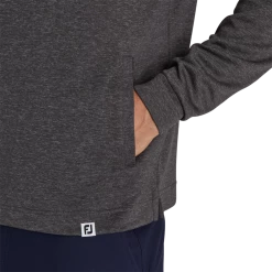 FootJoy Lightweight Hoodie -Golf Clubs Shop footjoy lightweight hoodie heather charcoal 04 68732.1632772275