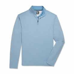 FootJoy Lightweight Jaquard 1/4 Zip -Golf Clubs Shop footjoy lightweight jacquard 1 4 zip dusk blue 04 35066.1673905868