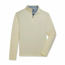 FootJoy Lightweight Jaquard 1/4 Zip -Golf Clubs Shop footjoy lightweight jacquard 1 4 zip lemonade 04 30733.1673905913