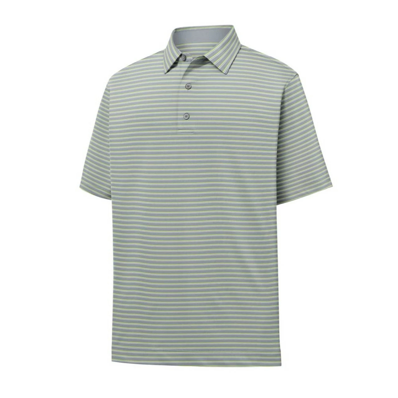 FootJoy Lisle Classic Stripe Self Collar Polo 2 FootJoy Lisle Classic Stripe Self Collar Polo - Image 2
