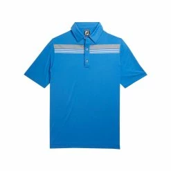 FootJoy Lisle Engineered Chest Band Self Collar Polo - Athletic Fit -Golf Clubs Shop footjoy lisle engineered chest band self collar polo athletic fit marine 01 30290.1632408768