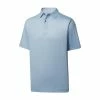 FootJoy Lisle ZigZag Print Self Collar Polo -Golf Clubs Shop footjoy lisle zigzag print self collar polo dove grey white 01 28144.1651501370