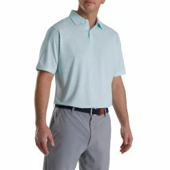 FootJoy Paint Splatter Print Lisle Self Collar Polo -Golf Clubs Shop footjoy paint splatter print lisle self collar polo azure white 01 67286.1673905455
