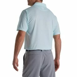 FootJoy Paint Splatter Print Lisle Self Collar Polo -Golf Clubs Shop footjoy paint splatter print lisle self collar polo azure white 02 95095.1673907288