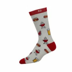 FootJoy ProDry Crew Sock - Summer Collection -Golf Clubs Shop footjoy prodry crew sock summer collection grey gris 01 16118.1671652097