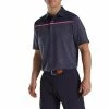 FootJoy Spacedye Block Lisle Self Collar Polo -Golf Clubs Shop footjoy spacedye block lisle self collar polo navy 01 43516.1673905674