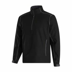 FootJoy Sport Windshirt -Golf Clubs Shop footjoy sport windshirt black charcoal 01 12826.1646236671