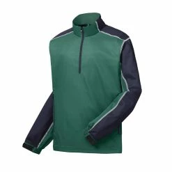 FootJoy Sport Windshirt -Golf Clubs Shop footjoy sport windshirt evergreen navy 01 66649.1646236671