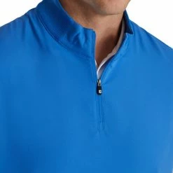 FootJoy Stretch Woven Vest With Knit Accents -Golf Clubs Shop footjoy stetch woven vest with knit accents royal 03 31212.1673903515