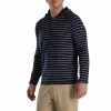 FootJoy Striped Hoodie -Golf Clubs Shop footjoy striped hoodie navy white 01 77169.1673901807