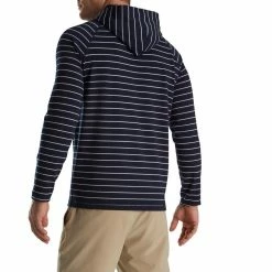 FootJoy Striped Hoodie 13 FootJoy Striped Hoodie -Golf Clubs Shop footjoy striped hoodie navy white 02 42943.1673900584