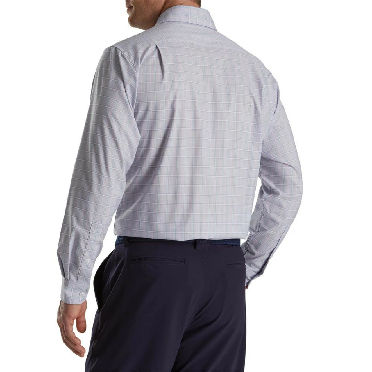 FootJoy Super Soft Woven Plaid Shirt 2 FootJoy Super Soft Woven Plaid Shirt - Image 2