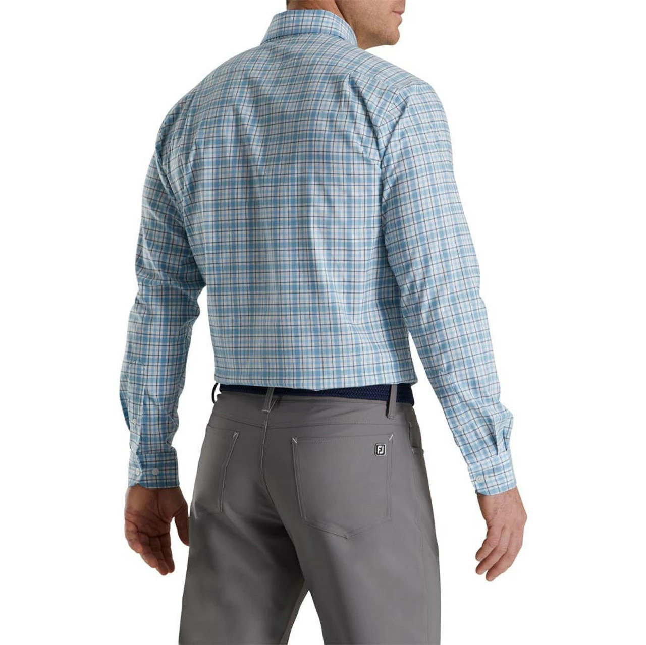 FootJoy Super Soft Woven Plaid Shirt 18 FootJoy Super Soft Woven Plaid Shirt - Image 18