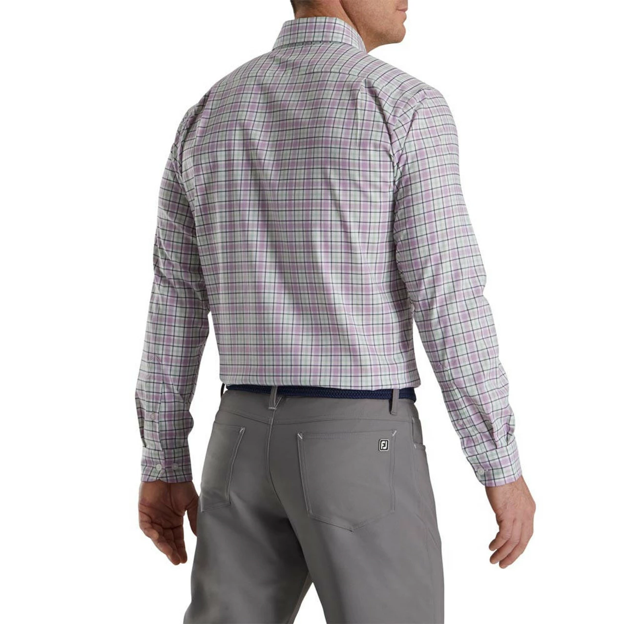 FootJoy Super Soft Woven Plaid Shirt 14 FootJoy Super Soft Woven Plaid Shirt - Image 14