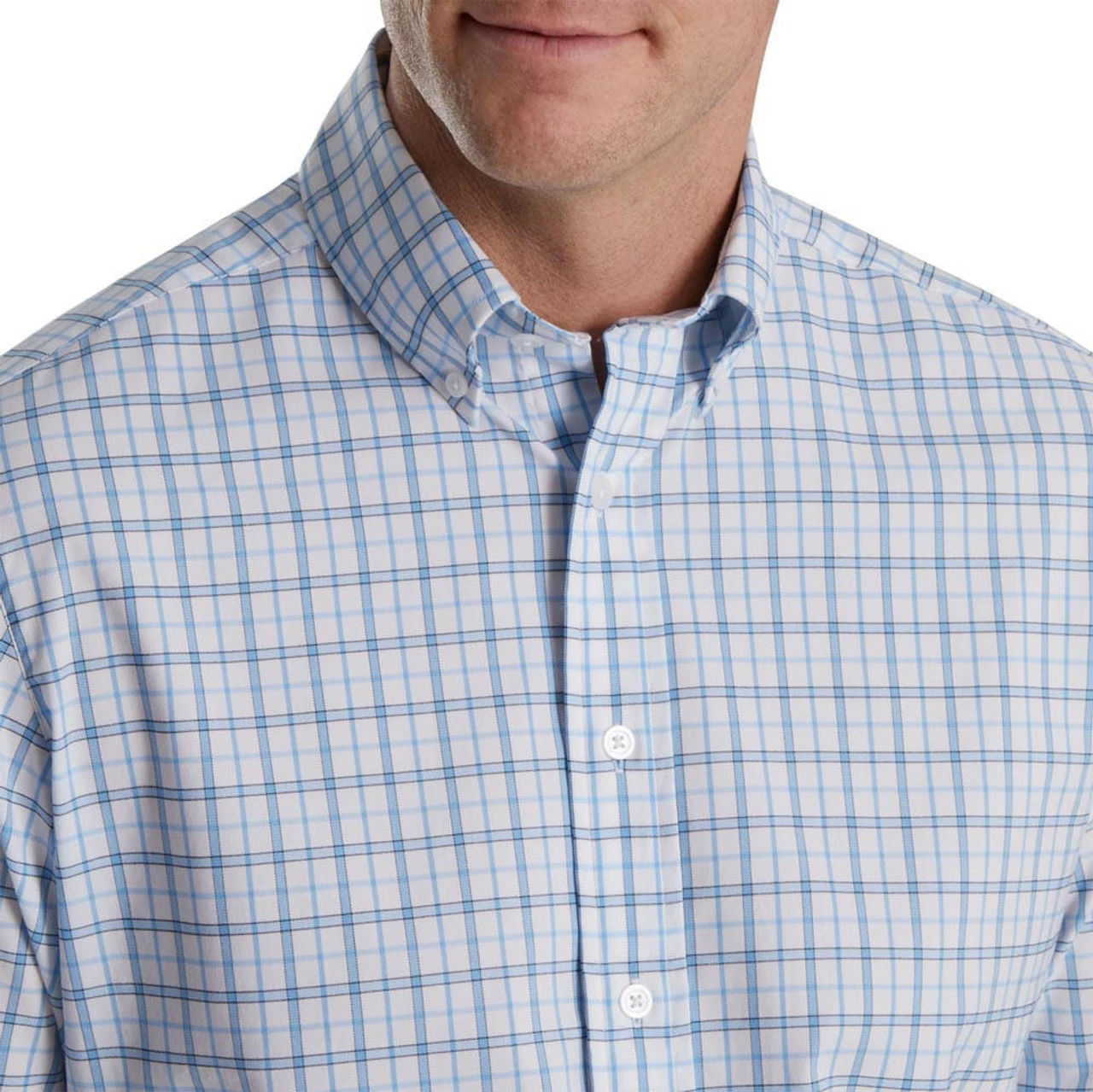 FootJoy Super Soft Woven Plaid Shirt 7 FootJoy Super Soft Woven Plaid Shirt - Image 7