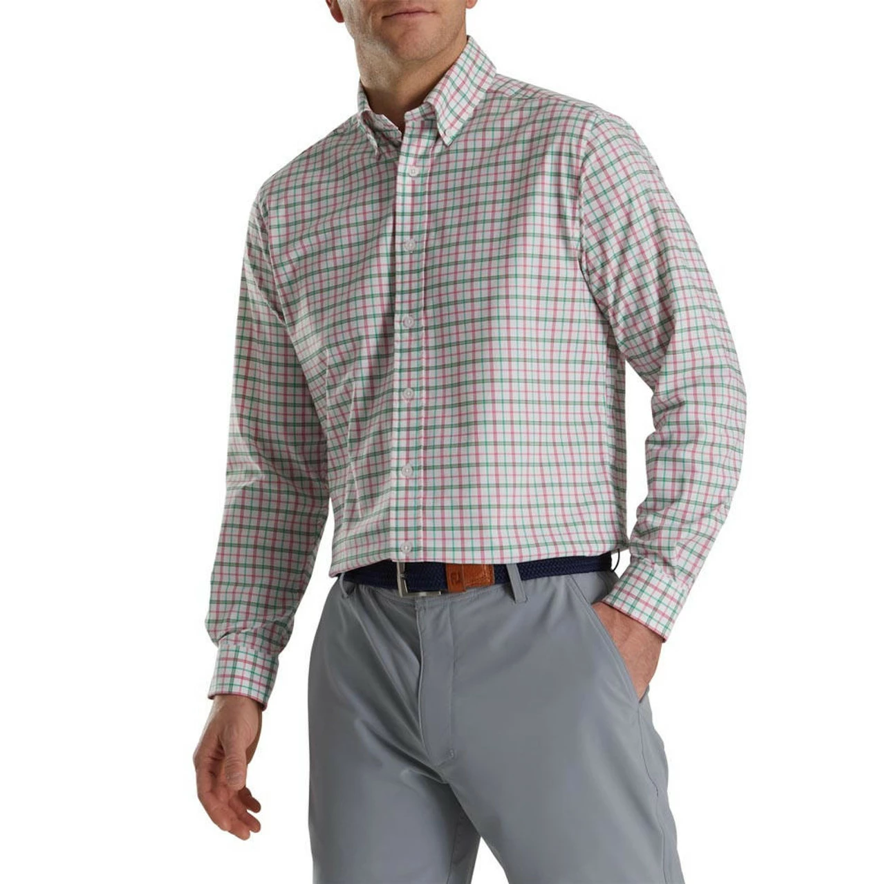 FootJoy Super Soft Woven Plaid Shirt 27 FootJoy Super Soft Woven Plaid Shirt - Image 27