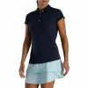 FootJoy Women's Cap Sleeve Tonal Stripe Polo 5 FootJoy Women's Cap Sleeve Tonal Stripe Polo -Golf Clubs Shop footjoy womens cap sleeve tonal stripe polo navy 01 42955.1673900121