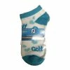 FootJoy Women's ComfortSof Low Cut Heart Print Fashion Sock -Golf Clubs Shop footjoy womens comfortsof low cut heart print fashion sock white light blue 01 95974.1671656280